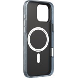 iPhone 16 Pro Max Case Hülle - Youngkit Silikon MagSafe-kompatibles Design Schaltkreis Stil Elektronikchip - Grau