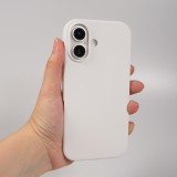 iPhone 16 Case H&uuml;lle - Soft Touch - Weiss