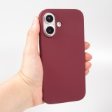 iPhone 16 Case H&uuml;lle - Soft Touch - Bordeaux