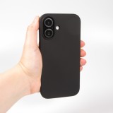 iPhone 16 Case H&uuml;lle - Soft Touch - Schwarz