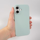 Coque iPhone 16 - Soft Touch -  Vert d'eau