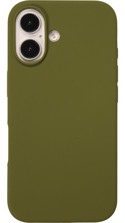 iPhone 16 Case Hülle - Soft Touch - Militärgrün