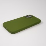 iPhone 16 Case H&uuml;lle - Soft Touch - Milit&auml;rgr&uuml;n