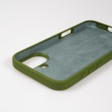 iPhone 16 Case H&uuml;lle - Soft Touch - Milit&auml;rgr&uuml;n