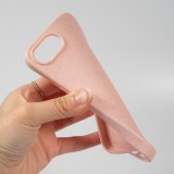 Coque iPhone 17e / 16e - Bio Eco-Friendly biodégradable écologique nature - Rose