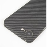 iPhone 16e Case Hülle - Carbomile Schutzcase aus echtem Aramid Carbonfaser - Schwarz