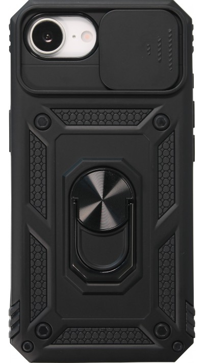 iPhone 16e Case Hülle - Full Body Armor Military-Grade - Schwarz
