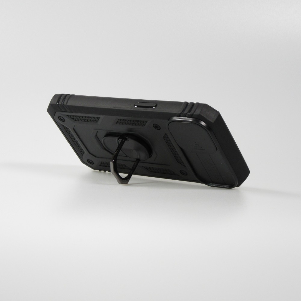 iPhone 16e Case Hülle - Full Body Armor Military-Grade - Schwarz