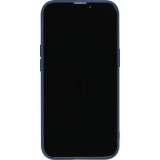 Hülle iPhone 17e / 16e - Gummi Herz blau