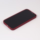 Hülle iPhone 16e - Gummi Herz - Rot