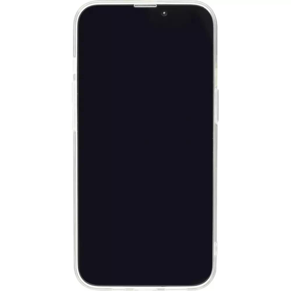 iPhone 16e Case Hülle - Gummi kleines Herz - Schwarz