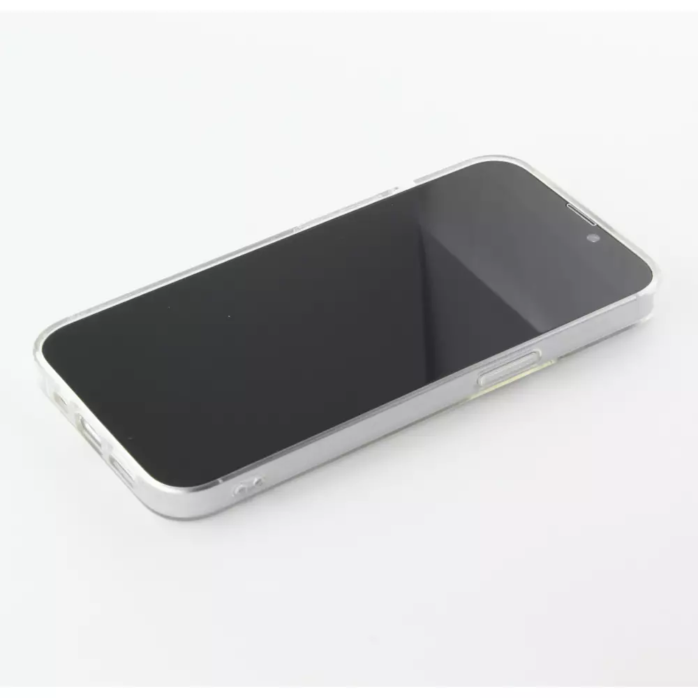 iPhone 16e Case Hülle - Gummi kleines Herz - Schwarz