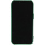 iPhone 16e Case H&uuml;lle - Gummi weich mit Kameraschutzglas MagSafe - Gr&uuml;n