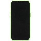 Coque iPhone 16e - Jelly Color semi-transparent avec MagSafe - Vert