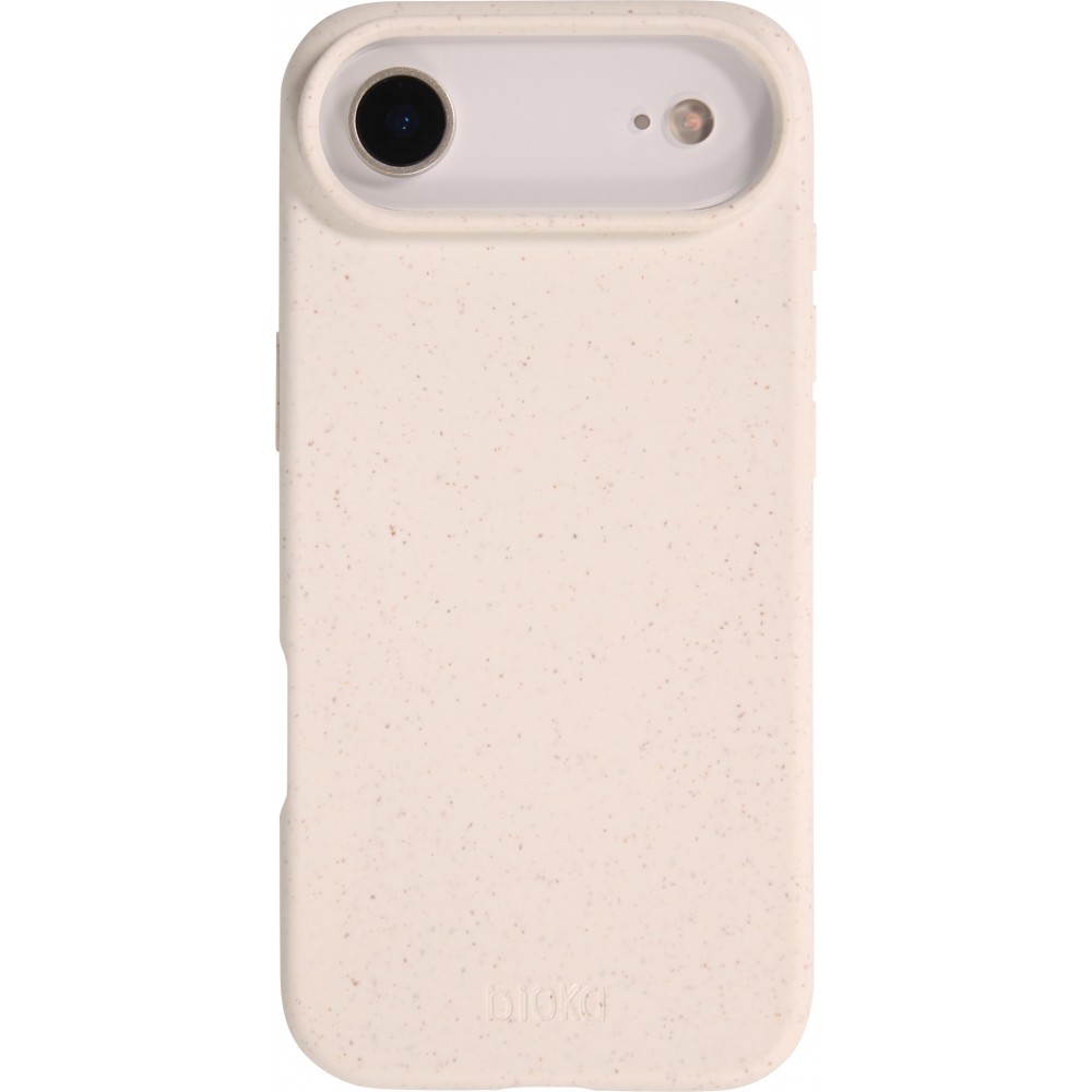iPhone Air Case Hülle - Bioka Biologisch Abbaubar Eco-Friendly Kompostierbar - Weiss
