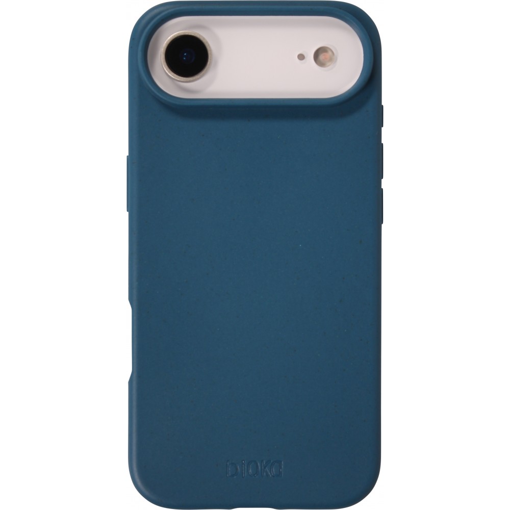 Hülle iPhone Air - Bioka Biologisch Abbaubar Eco-Friendly Kompostierbar blau