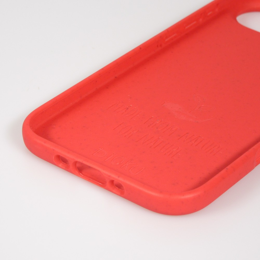Hülle iPhone Air - Bioka Biologisch Abbaubar Eco-Friendly Kompostierbar - Rot