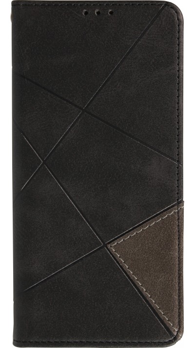 Hülle iPhone Air - Flip Geometrisch - Schwarz