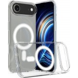 Hülle iPhone 17 Air - MagSafe kompatibel Gummi transparent TPU Silikon
