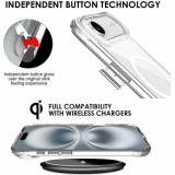 Hülle iPhone 17 Air - MagSafe kompatibel Gummi transparent TPU Silikon