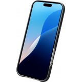 Hülle iPhone Air - Qialino Echtleder (MagSafe kompatibel) - Schwarz