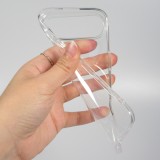 iPhone Air Case Hülle - Ultra-thin Gummi Transparent 0.8 mm Gel-Silikon Superdünn und flexibel