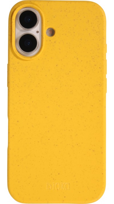 Hülle iPhone 17 - Bioka Biologisch Abbaubar Eco-Friendly Kompostierbar - Gelb