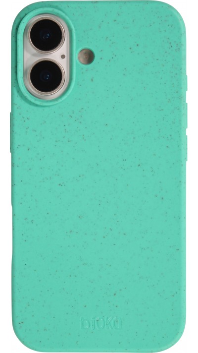 Hülle iPhone 17 - Bioka Biologisch Abbaubar Eco-Friendly Kompostierbar - Türkis