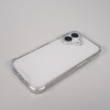 iPhone 17 Case Hülle - Bumper Glass TPU Anti-Schock mit Acryl - Transparent