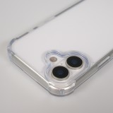 iPhone 17 Case Hülle - Bumper Glass TPU Anti-Schock mit Acryl - Transparent