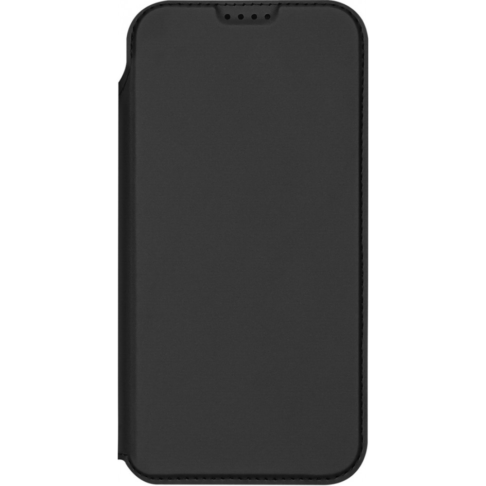 iPhone 17 Case Hülle - Dux Ducis Skin Pro - Flexibles PU & TPU Kunstleder Etui mit Klappe und Kartenfächern - Schwarz