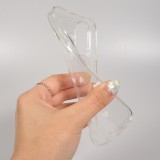 iPhone 17 Case Hülle - Gummi kleines Herz - Weiss