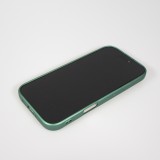 iPhone 17 Case Hülle - Gummi weich mit Kameraschutzglas MagSafe - Grün