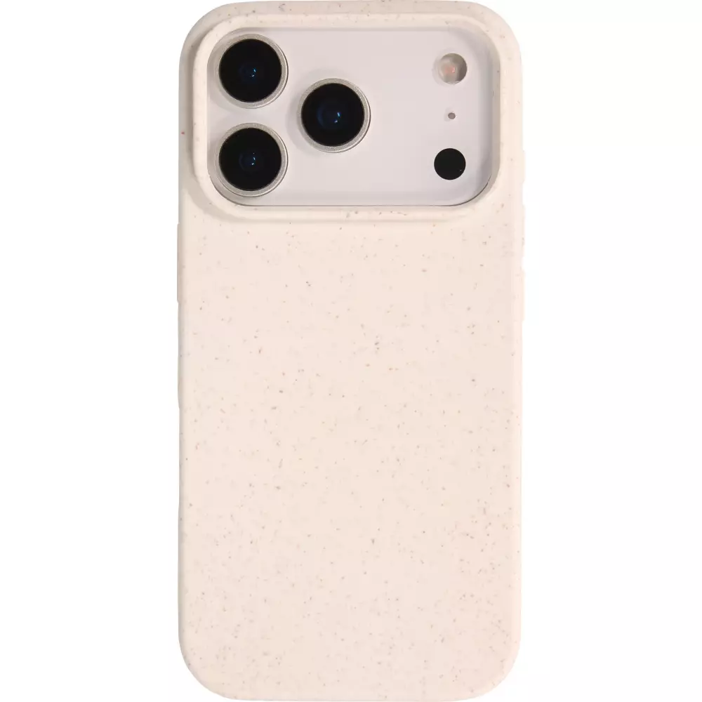 iPhone 17 Pro Max Case Hülle - Bio Eco-Friendly biologisch Kompostierbar ökologisch - Weiss