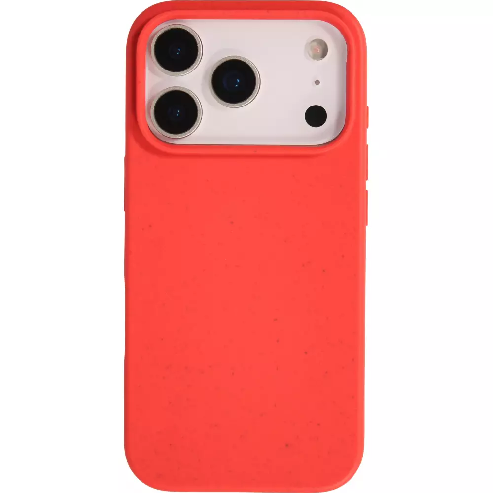iPhone 17 Pro Max Case Hülle - Bio Eco-Friendly biologisch Kompostierbar ökologisch - Rot