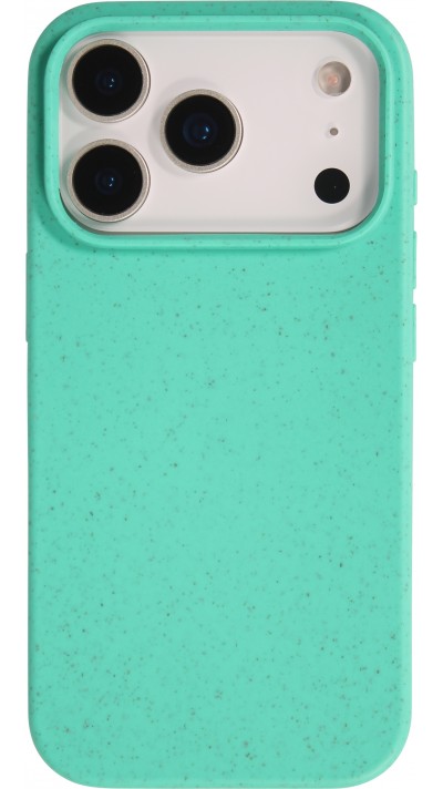 Coque iPhone 17 Pro Max - Bio Eco-Friendly biodégradable écologique nature - Turquoise