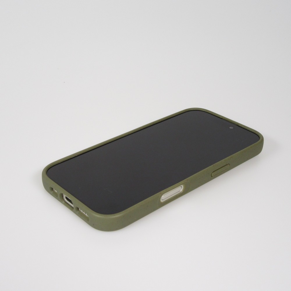 Coque iPhone 17 Pro Max - Bio Eco-Friendly biodégradable écologique nature - Vert foncé