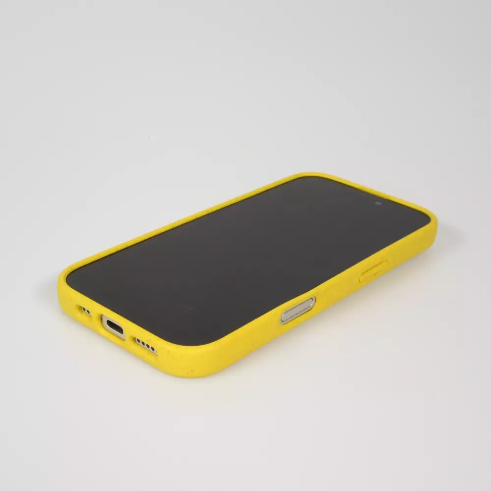 iPhone 17 Pro Max Case Hülle - Bio Eco-Friendly biologisch Kompostierbar ökologisch - Gelb