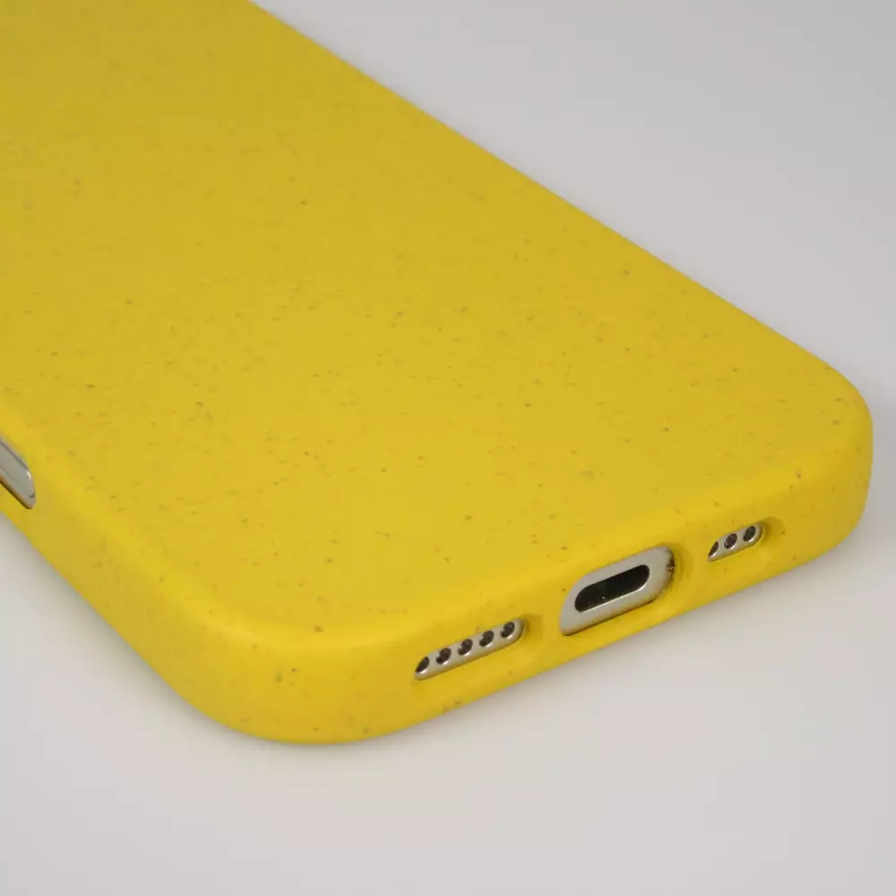 iPhone 17 Pro Max Case Hülle - Bio Eco-Friendly biologisch Kompostierbar ökologisch - Gelb