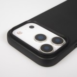 iPhone 17 Pro Max Case Hülle - Bio Eco-Friendly Vegan mit Handykette Necklace - Schwarz