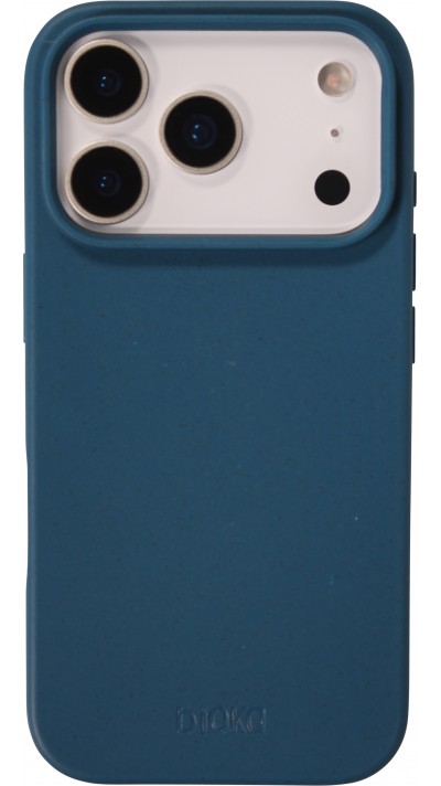 Hülle iPhone 17 Pro - Bioka Biologisch Abbaubar Eco-Friendly Kompostierbar blau