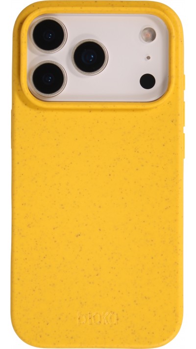 Hülle iPhone 17 Pro - Bioka Biologisch Abbaubar Eco-Friendly Kompostierbar - Gelb