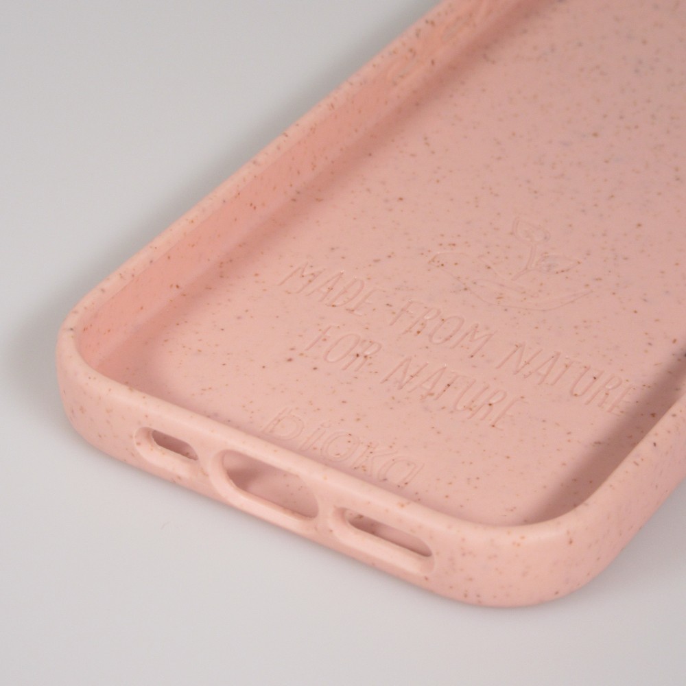 Hülle iPhone 17 Pro - Bioka Biologisch Abbaubar Eco-Friendly Kompostierbar - Rosa