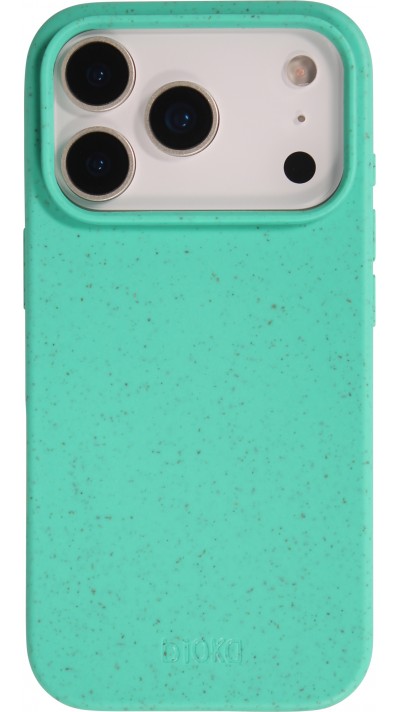 Hülle iPhone 17 Pro - Bioka Biologisch Abbaubar Eco-Friendly Kompostierbar - Türkis
