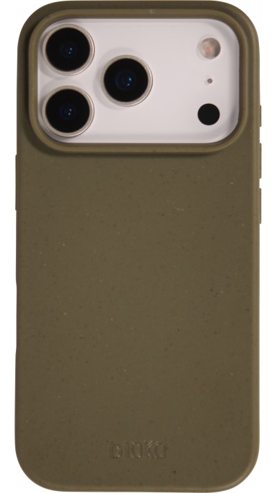 Hülle iPhone 17 Pro - Bioka Biologisch Abbaubar Eco-Friendly Kompostierbar - Dunkelgrün
