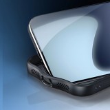 iPhone 17 Pro Case Hülle - Dux Ducis Aimo Mag Serie mit Halterung und Magnetring - Schwarz