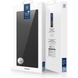 iPhone 17 Pro Case Hülle - Dux Ducis Skin Pro - Schwarzes PU- und TPU-flexibles Kunstleder mit Kartenfach und Klappe