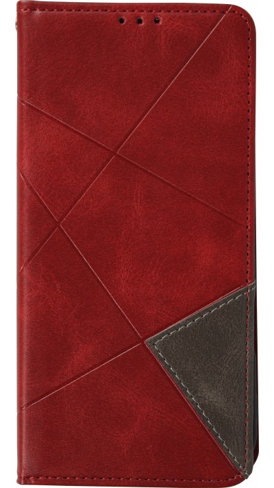 Hülle iPhone 17 Pro - Flip Geometrisch - Rot