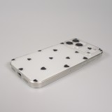 iPhone 17 Pro Case Hülle - Gummi kleines Herz - Schwarz