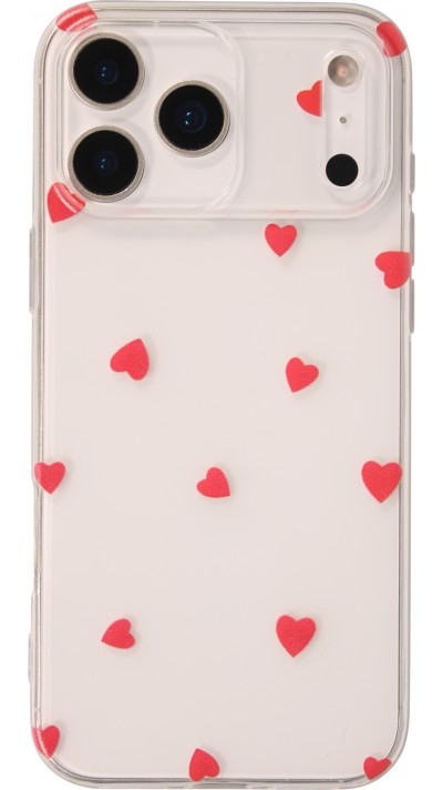 iPhone 17 Pro Case Hülle - Gummi kleines Herz